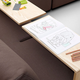 Illustration for article titled Slotted Sofa Makes It Easier To Dine in Front of the TV